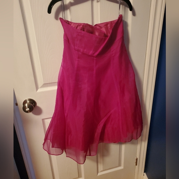 MAGENTA DRESS - Picture 3 of 3